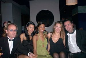 Dean, Rachel, Sandra, Roberta, Marco having a ball!!